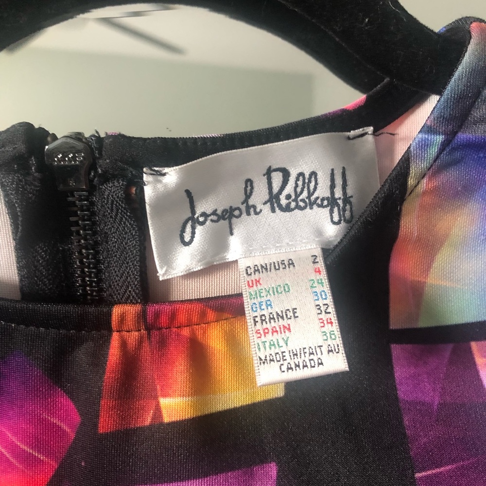 Dress multi colored